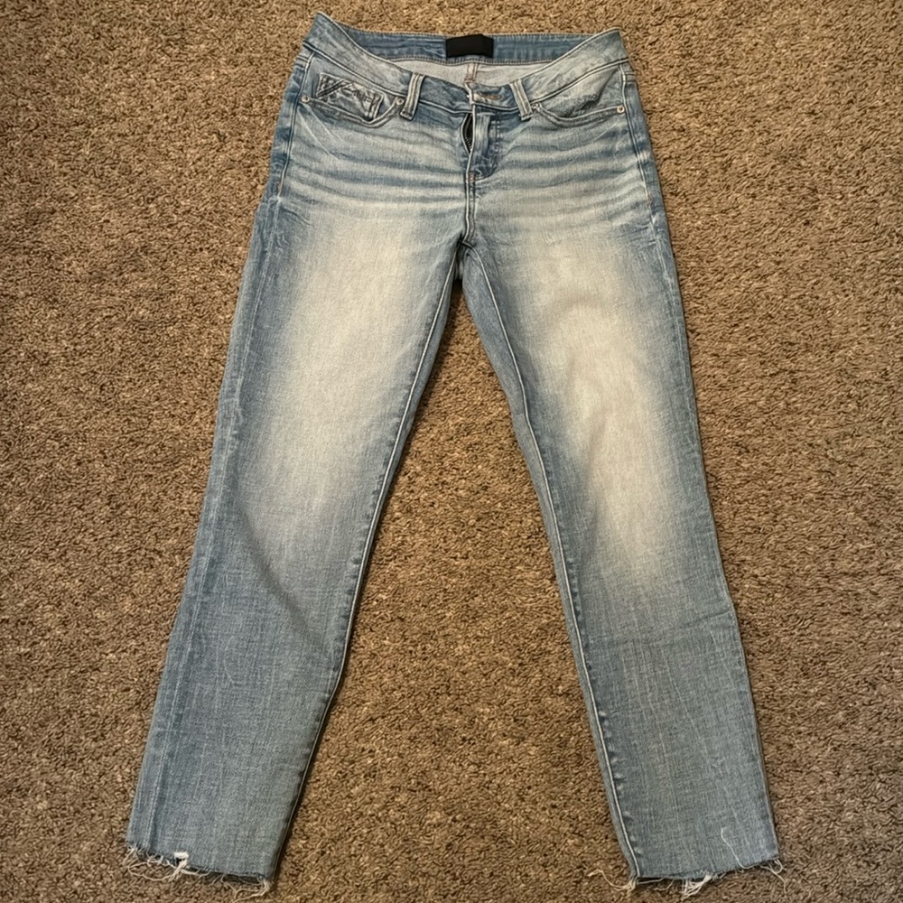 BKE Buckle Black Ankle Skinny Jean